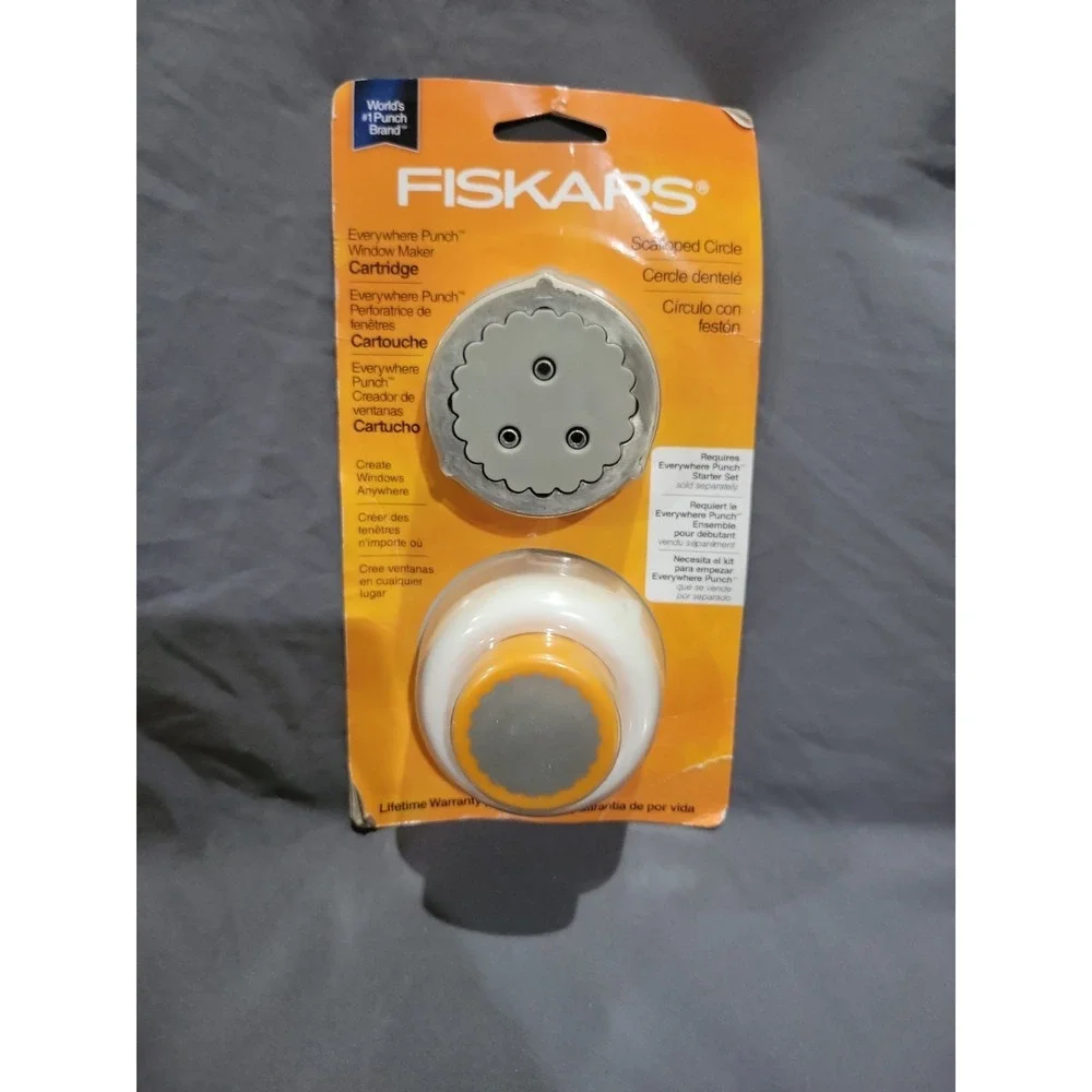 Fiskars Everywhere Punch, Scalloped Circle 2